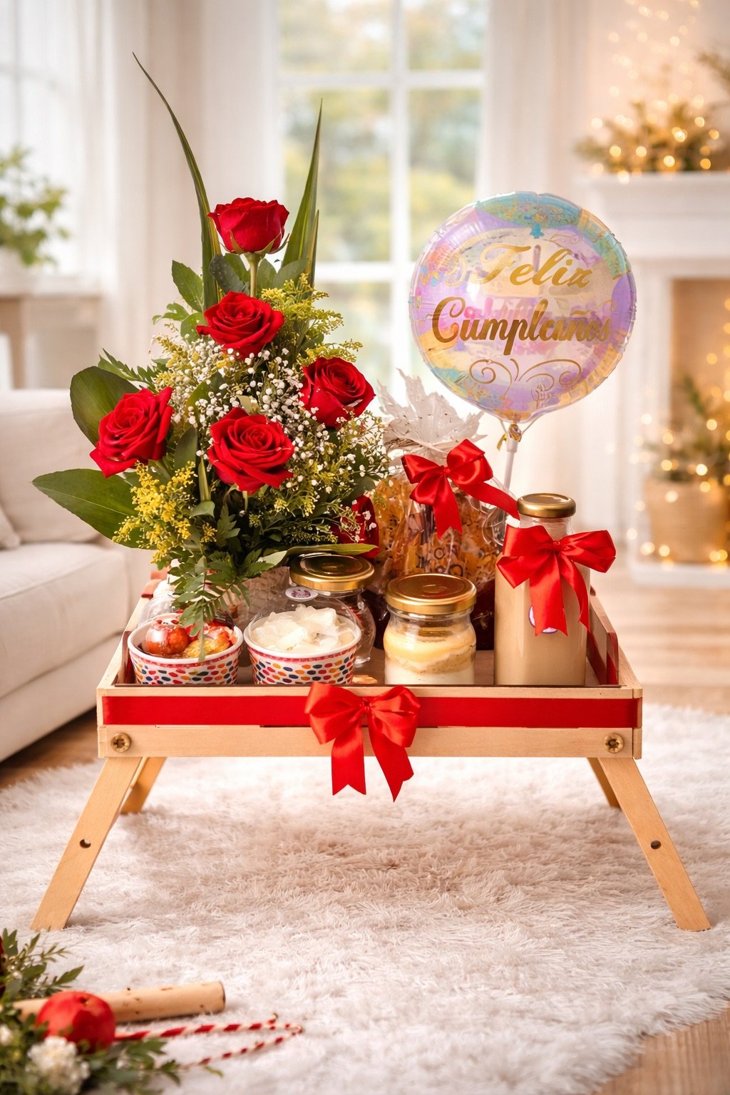 Desayuno sorpresa personalizado con entrega a domicilio en Medellín